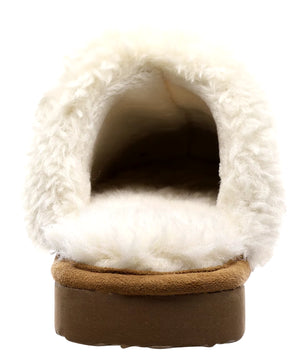 Fluffy Winter Slippers for Women Furry Fuzzy Home Shoes Faux Fur House Plush Slippers Indoor Warm Comfy Mute Flats Slide