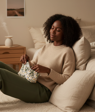 Bolsa de belleza floral