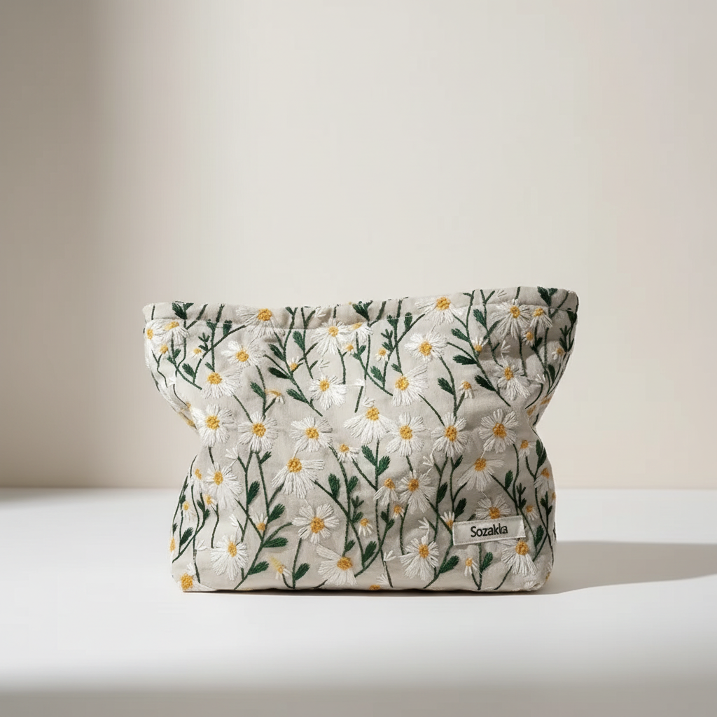 Floral Beauty Pouch