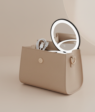 Rechargeable LED Compact Mirror – Precision Beauty Anywhere